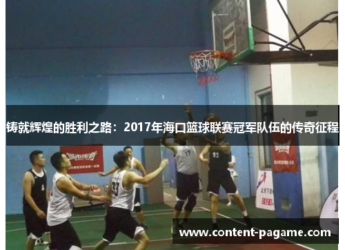 铸就辉煌的胜利之路：2017年海口篮球联赛冠军队伍的传奇征程