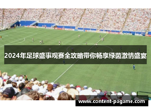 2024年足球盛事观赛全攻略带你畅享绿茵激情盛宴