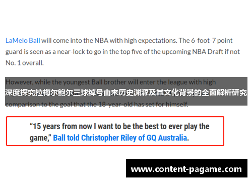 深度探究拉梅尔鲍尔三球绰号由来历史渊源及其文化背景的全面解析研究