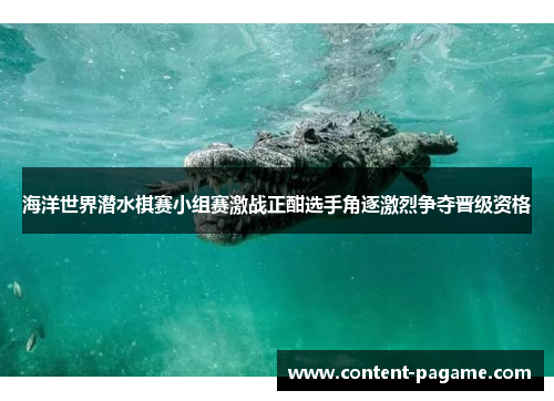 海洋世界潜水棋赛小组赛激战正酣选手角逐激烈争夺晋级资格